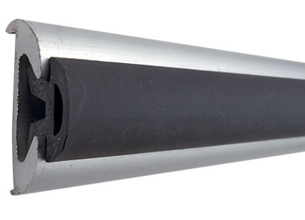 PVC ZAKLJUČEK BELI ZA ZAČITNI PROFIL 56 MM